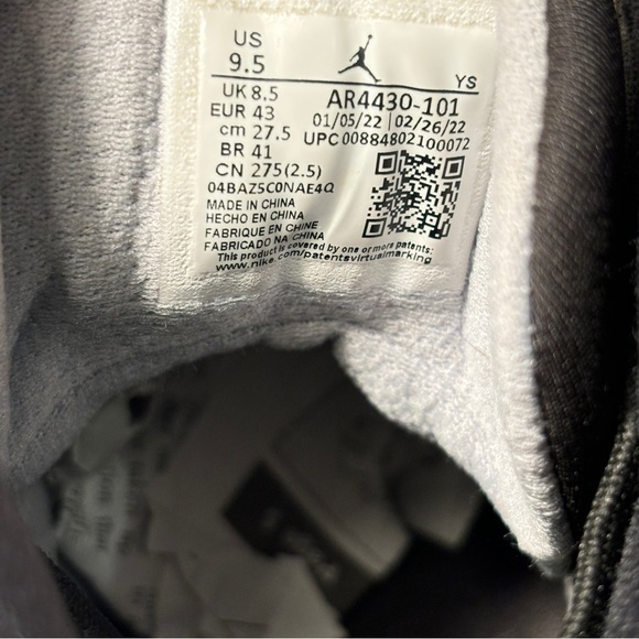 Nike Jordan Men’s Lift Off White Leather AR4430-106 Shoes Size 9.5 Sneakers - Picture 6 of 7